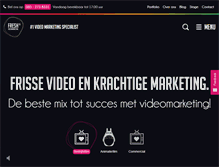 Tablet Screenshot of freshtv.nl